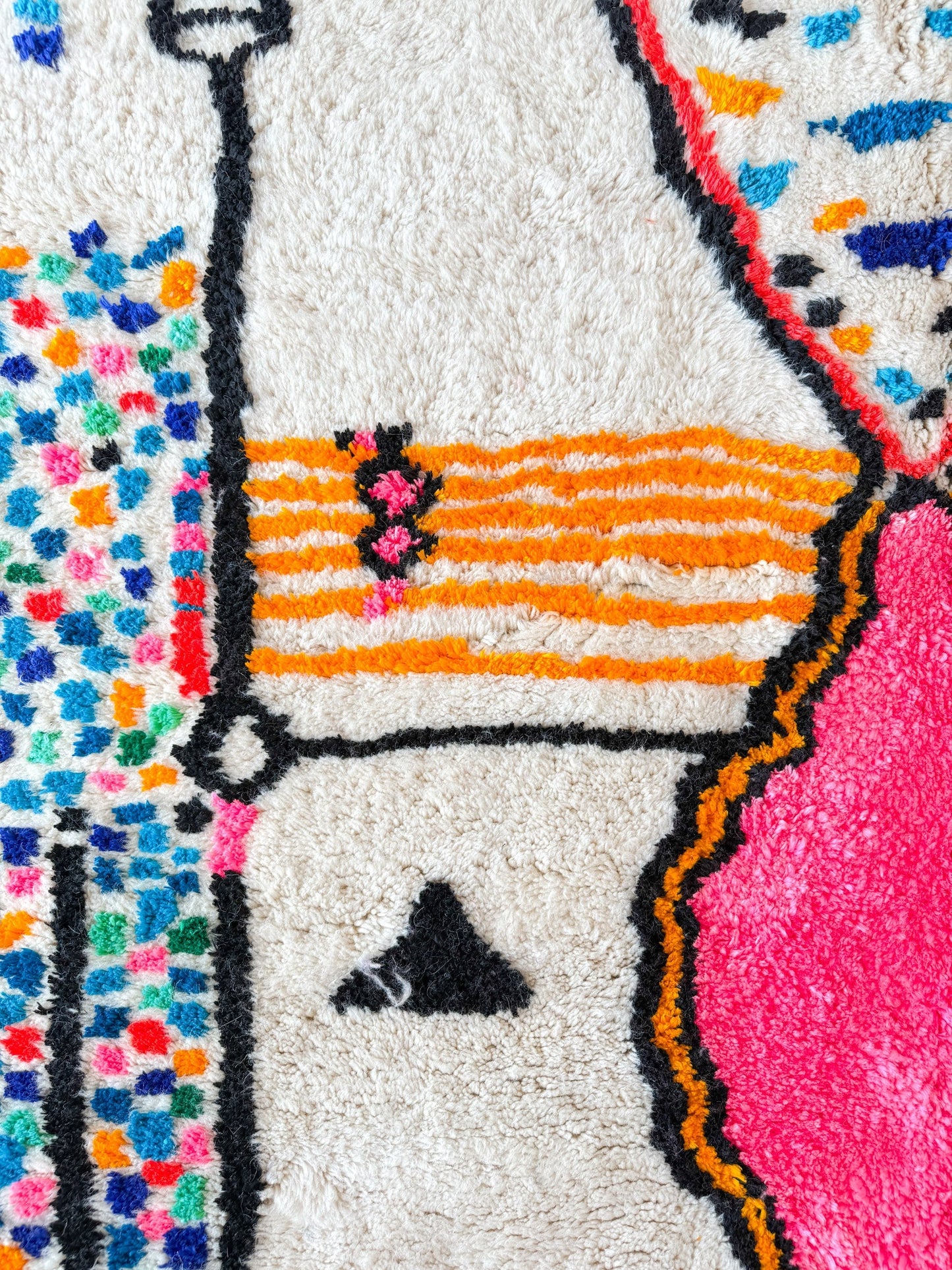 Colorful Berber rug 224 x 335 cm - n°2202