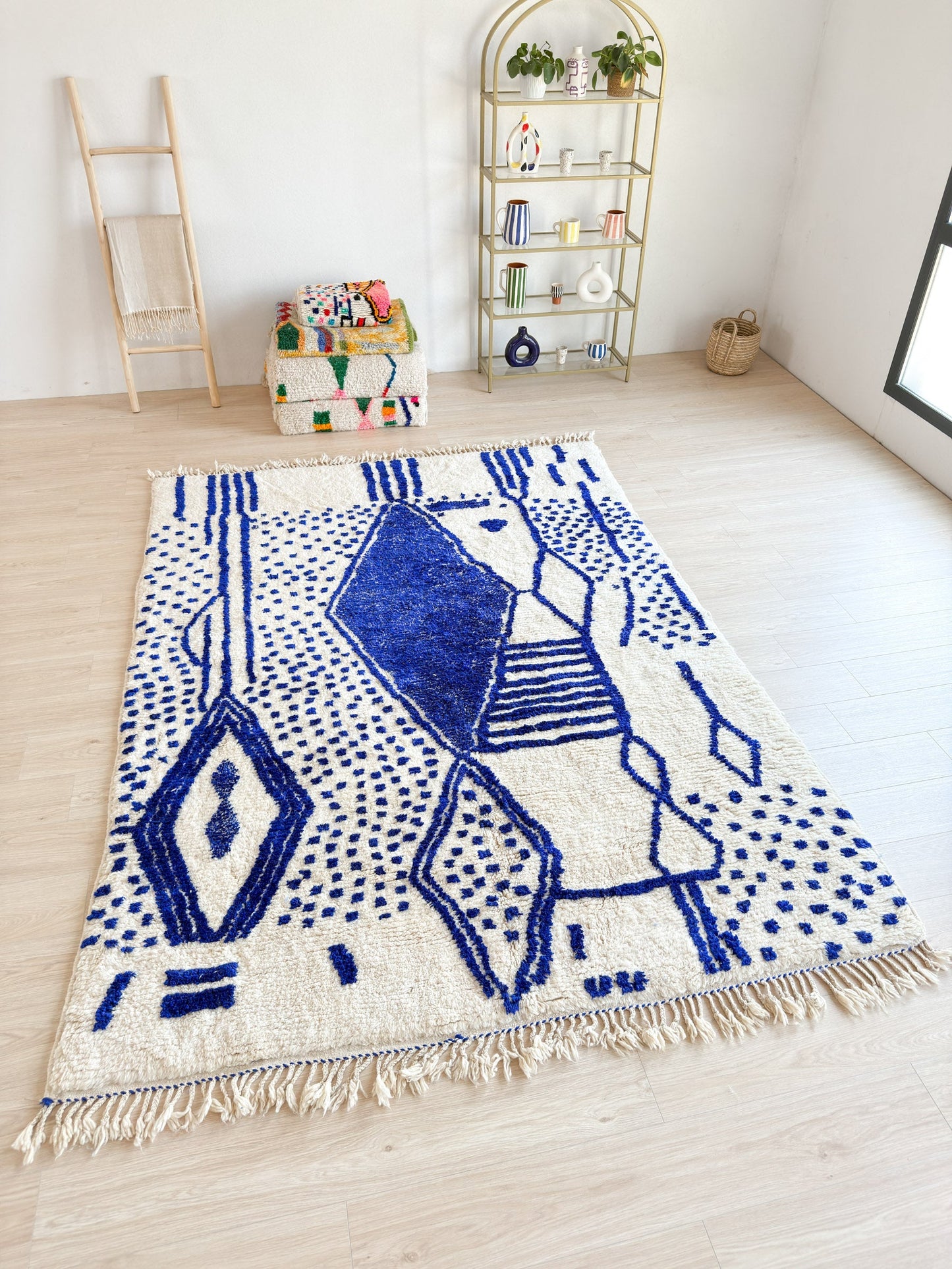Colorful Berber rug 210 x 305 cm - n°2261