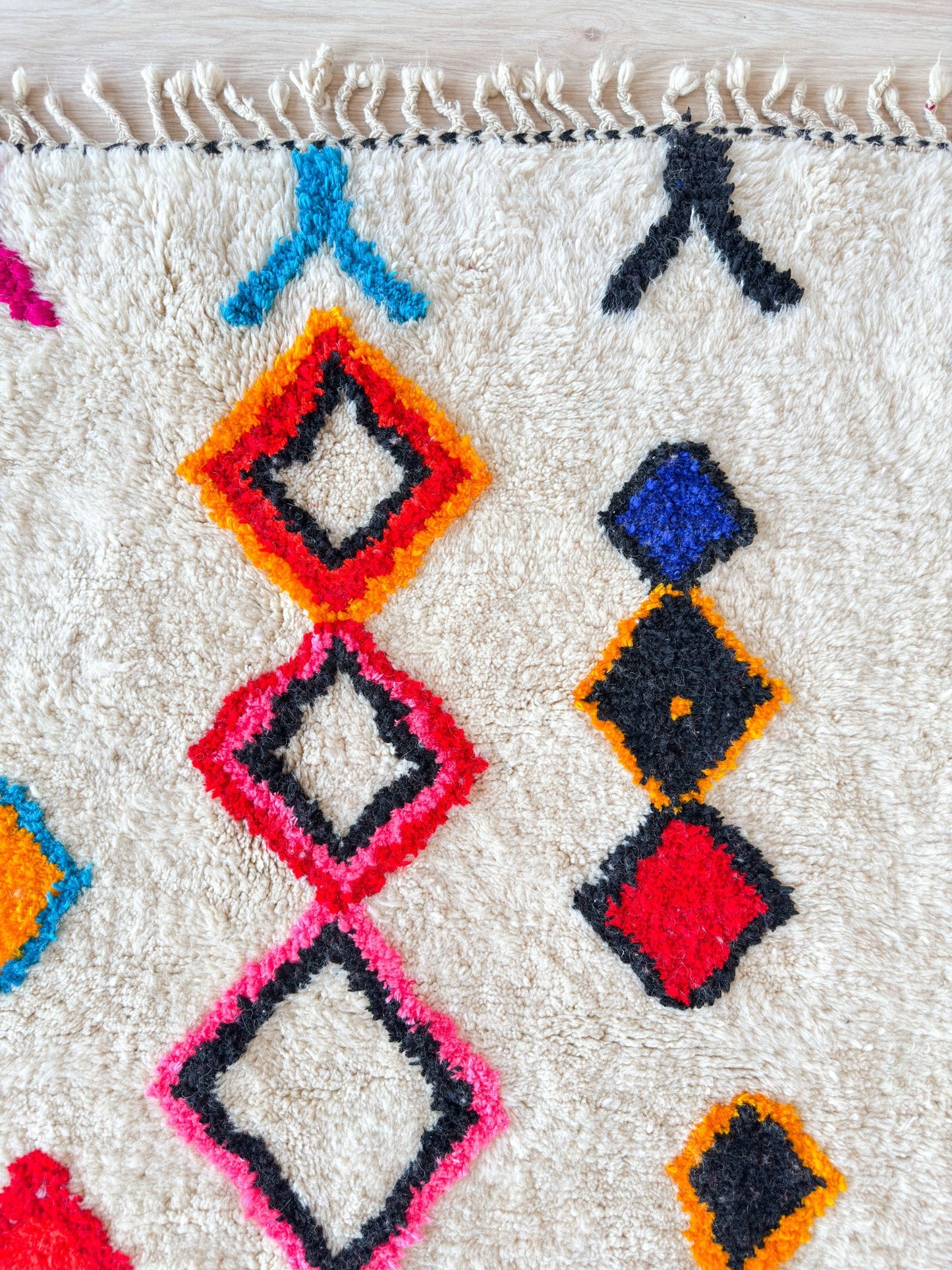 Colorful Berber rug 194 x 315 cm - no. 2264