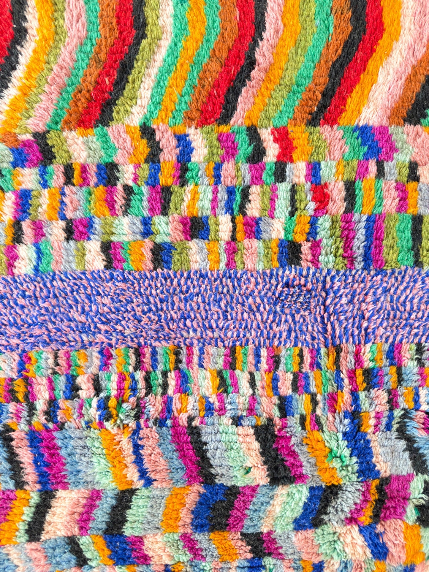 Colorful Berber rug 146 x 252 cm - n°2229