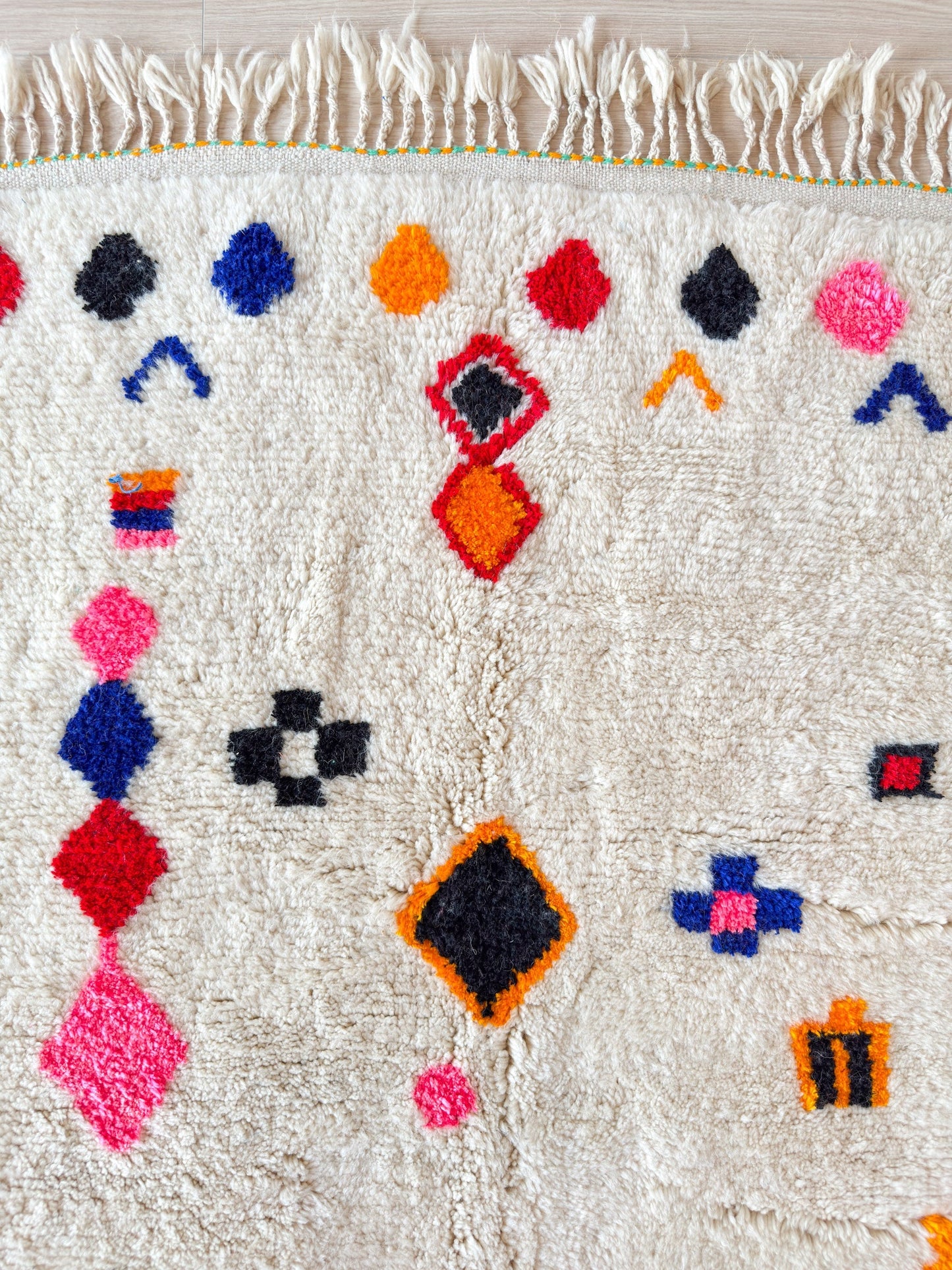 Colorful Berber rug 149 x 230 cm - n°2217