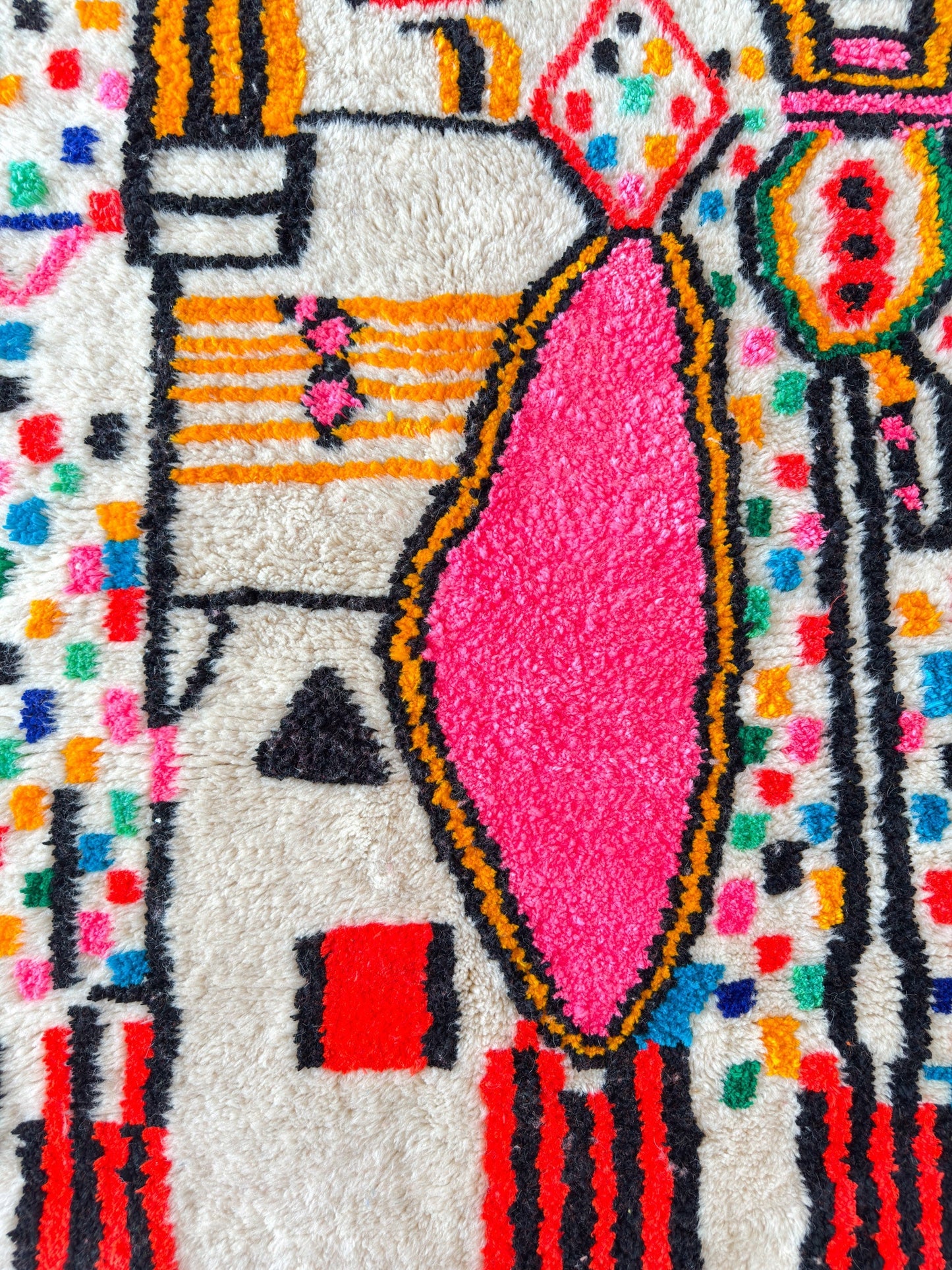 Colorful Berber rug 116 x 190 cm - n°2226