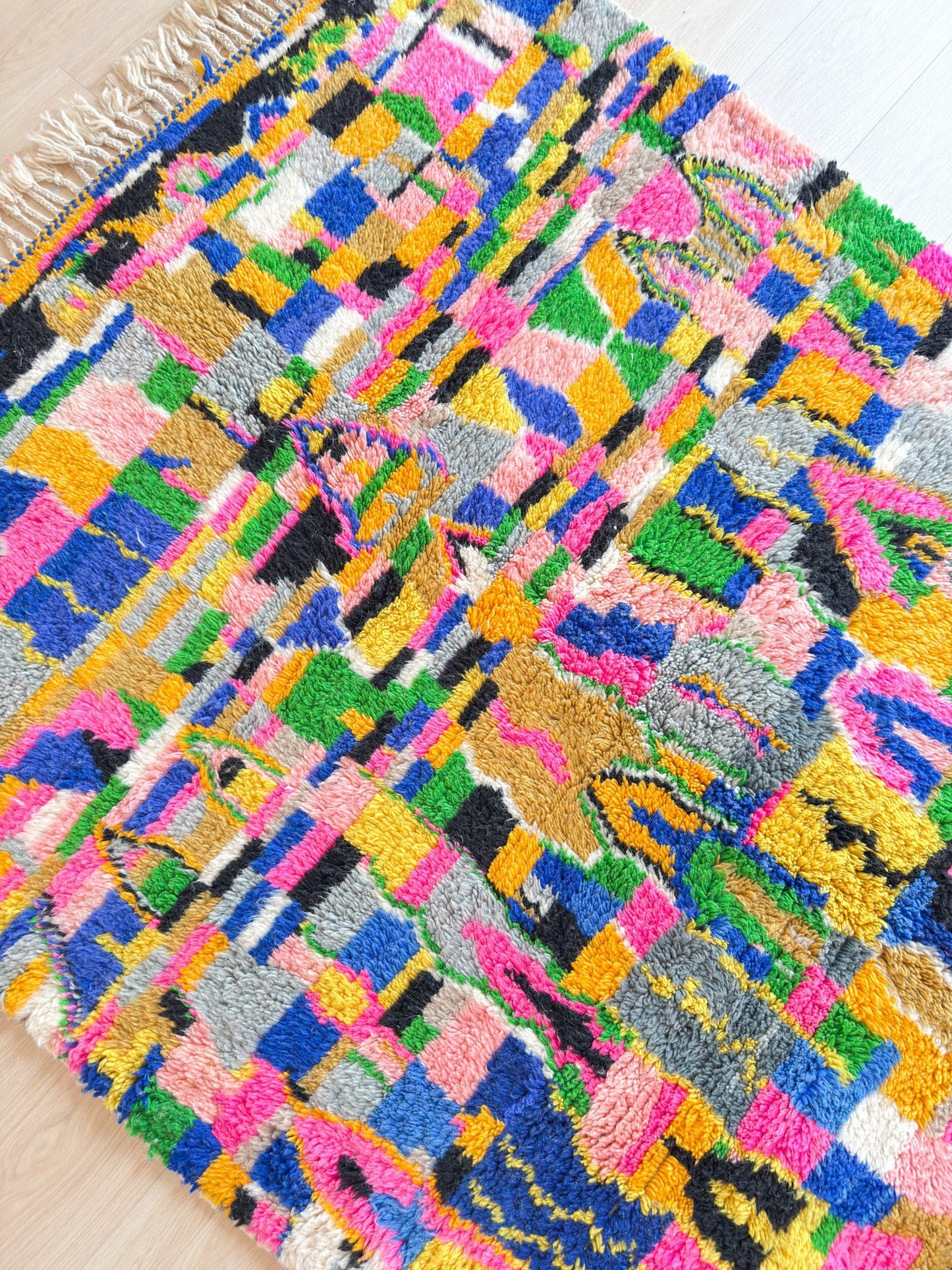 Colorful Berber rug 161 x 260 cm - n°2248
