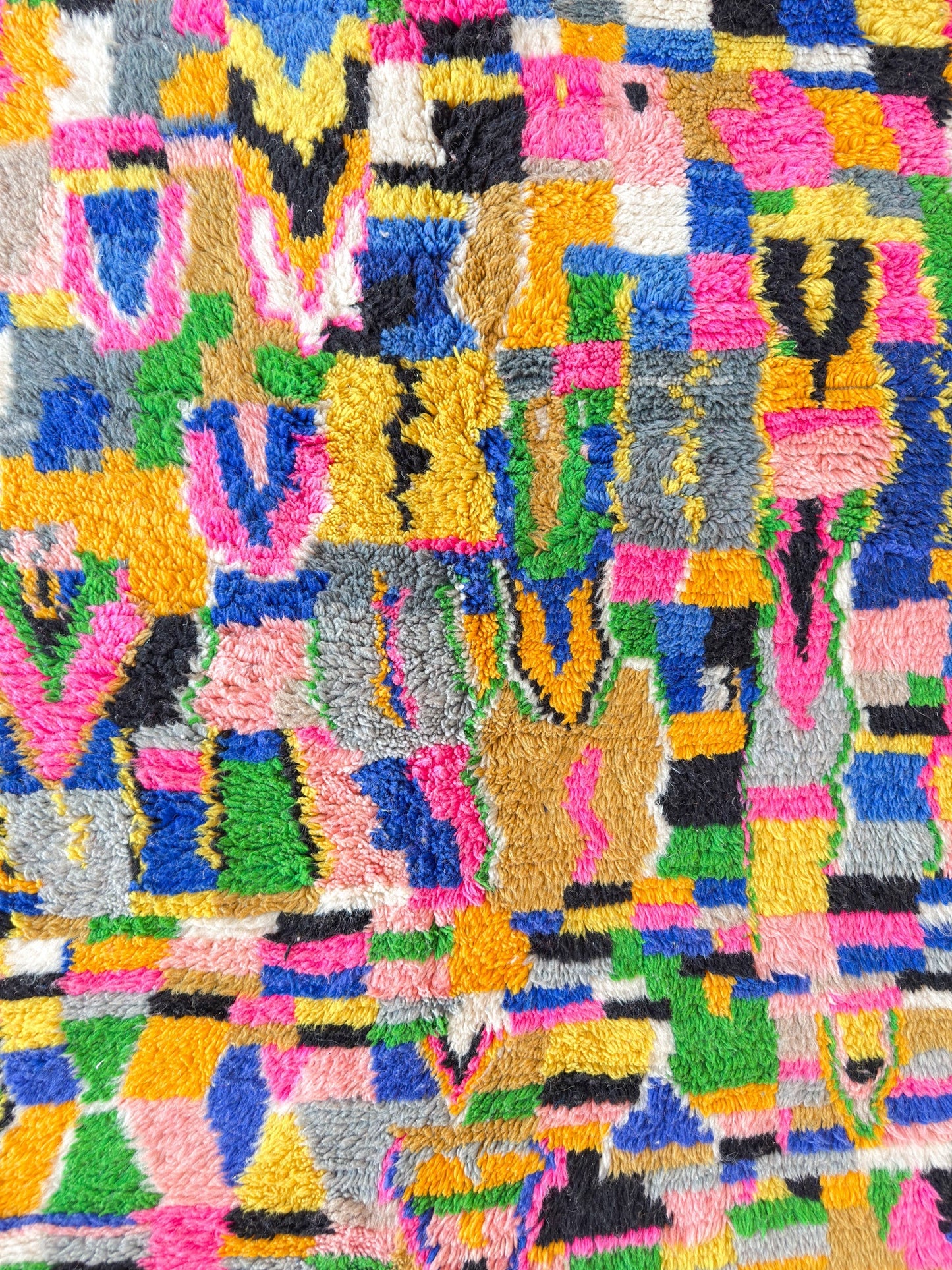 Colorful Berber rug 161 x 260 cm - n°2248